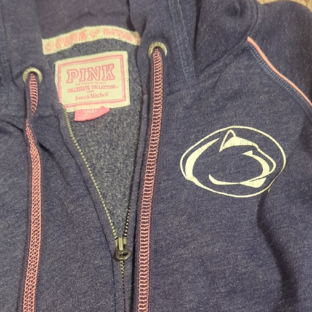 PINK Victoria's Secret Blue Penn State  Jogger Set - Picture 2 of 8